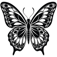 Butterfly Silhouette Vector