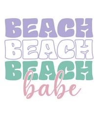 Beach vabe Groovy SVG, Bundle, hippie svg, aesthetic svg, inspirational svg, motivational svg, trendy svg, retro svg, svg files wavy text