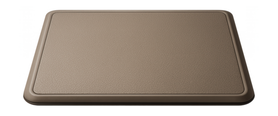 A pet-friendly kitchen rug with a non-toxic, stain-resistant surface, perfect for households with pets to place under their feeding area.