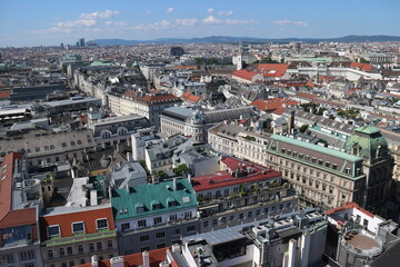 ウィーンの市街地展望