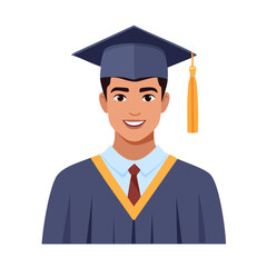 Male Graduate Avatar