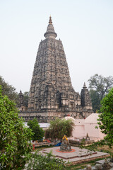 ブッダガヤのマハーボーディー寺院