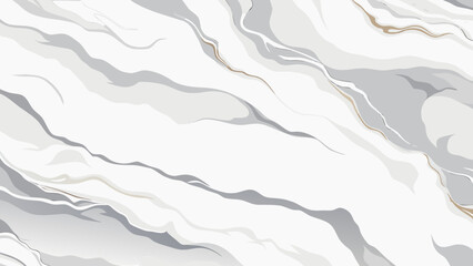 Obraz premium Vector art of the smooth marble texture features a blend of white and gray tones creating a modern and sophisticated background