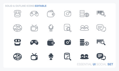 Essential UI Social