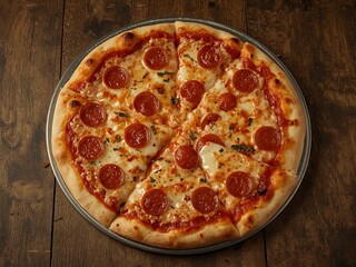 Gourmet pizza with unique toppings a culinary adventure in every bite