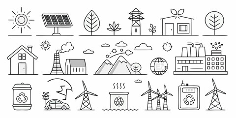 landmarks and monuments vector 