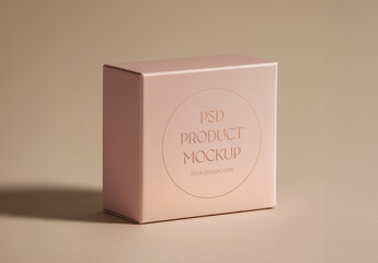 Pink Box Mockup