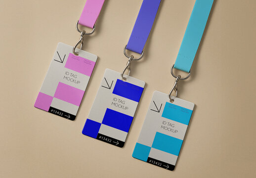 ID Tags Mockup