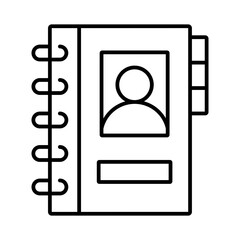 contact book icon