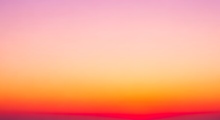 Soft pink sunset in gentle gradient