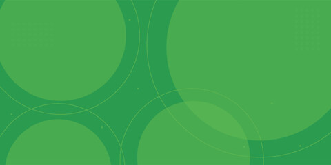 Green abstract background with geometric shapes gradient color for presentation design. Suit for business, corporate, institution, conference, party, festive, seminar, and talks.