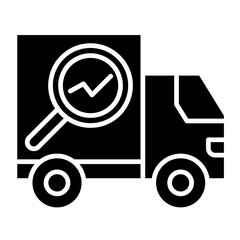 Supply Chain Analytics  Icon Element For Design