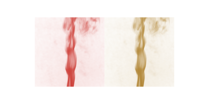 Fiery Red & Golden Brown Smoke Brushes: Elegant Vertical Flow Effects for Digital Art, Vintage Aesthetics & Warm Graphic Designs