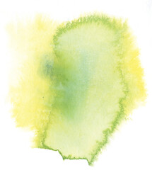 물감번짐 일러스트