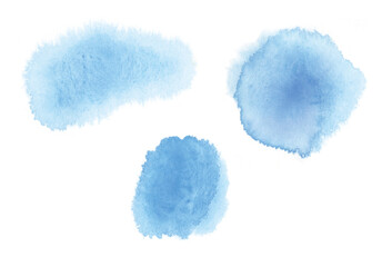 물감번짐 일러스트