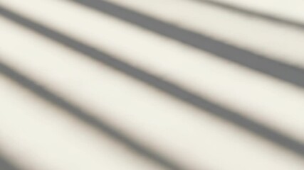 Abstract diagonal shadows from window light create a serene and minimalist stripe pattern on a textured light background, highlighting natural sunlight and aesthetic ambiance. - Powered by Adobe