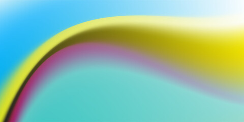 Abstract liquid background wave rainbow. Bright color blend. Blurred fluid effect. Concept simple gradient mesh  modern good art illustrations vector