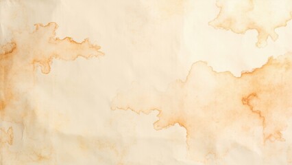 Abstract Beige Watercolor Wash. An abstract image featuring a pale beige or off-white watercolor wash on a white surface. The image is soft, blurred, and lacks sharp detail