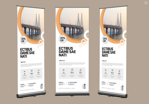 Rollup Banner Layout