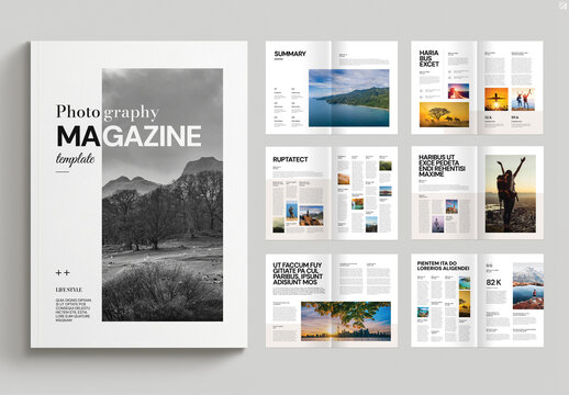 Photography Magazine Template