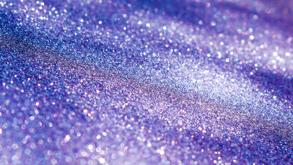 Purple glitter texture background. New Year, Christmas and all celebration background concepts.