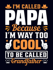 Obraz premium Grandparents Day t-shirt design