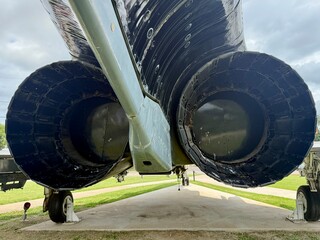 Jet airplane, Fort Worth, Texas, USA