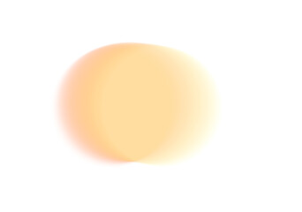 Blue orange green yellow gradient shape isolated PNG. Transparent trendy overlay on soft blurry background with smooth glowing flow for modern poster, header or design element