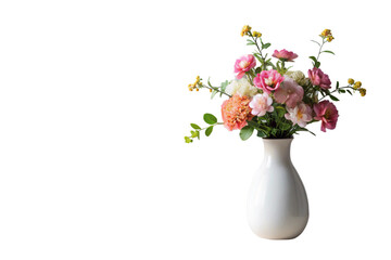 vase with flowers