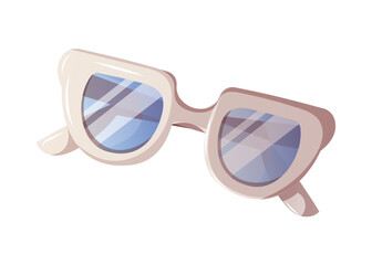 Sunglasses isolated on white background. Vector illustration