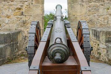 Historic Cannon at Monte Urgull, San Sebastián, Spain