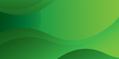 Abstract green wavy background. Vector EPS 10