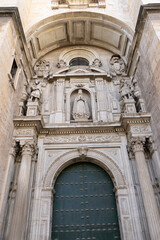Cultural heritage of Santa Iglesia Catedral in Jaen, Andalucia showcases intricate architectural details