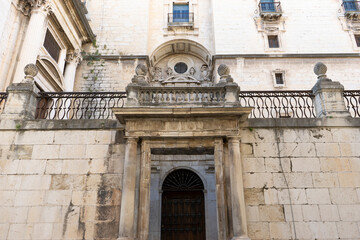 Obraz premium Exploring Santa Iglesia Catedral and Museo Catedralicio in Jaen, Andalucia, Spain, showcasing intricate architecture and historical significance