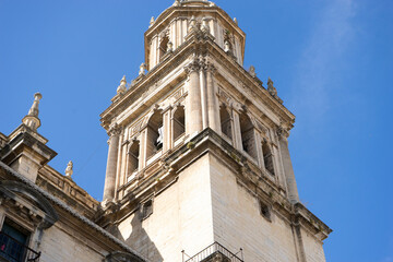Explore the stunning architecture of Santa Iglesia Catedral in Jaen, Andalucia, showcasing...