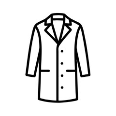 vector illustration of jacket