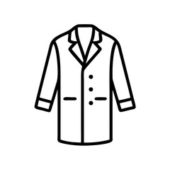 vector illustration of a business suit