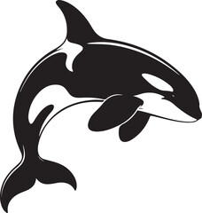 Naklejka premium Abstract geometric shape with vibrant color accents and a distinctive silhouette