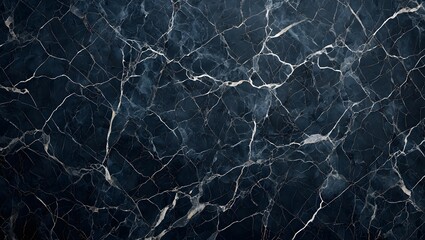 Dark Marble Texture Background with Veins