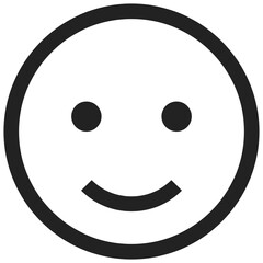 Fototapeta premium 웃고 있는 이모티콘