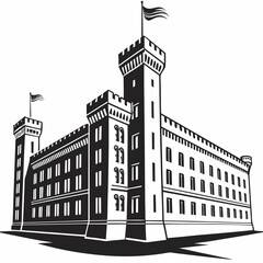 vector illustration of a building