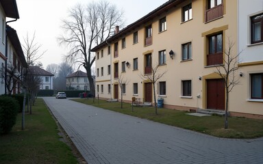 Notunterkunft für Flüchtlinge. High quality