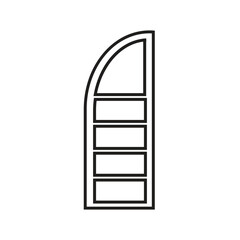 vector illustration of a window