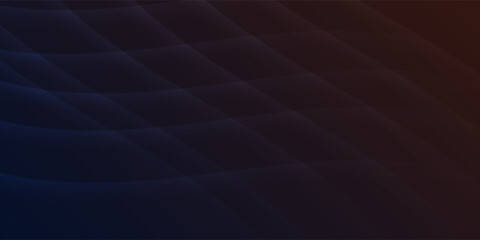 Dark abstract wave background with flowing lines in deep blue and soft red hues. Elegant and minimal digital backdrop, perfect for tech, futuristic,