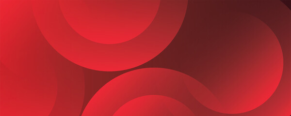 Red abstract background. Dynamic shapes composition. Eps10 vector