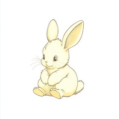Obraz premium Easter animal rabbit bunny.