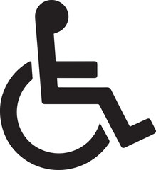 A universally recognized symbol, this blue and white sign denotes disabled parking for individuals using a wheelchair or requiring special accessibility