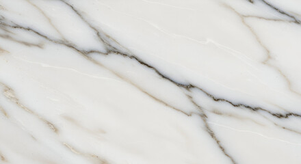 White marble slab with grey veining. Natural stone texture for interior design. Marble slab detail for construction/architecture -