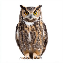 Fototapeta premium Owl Wild Animal Portrait In A Natural Environment