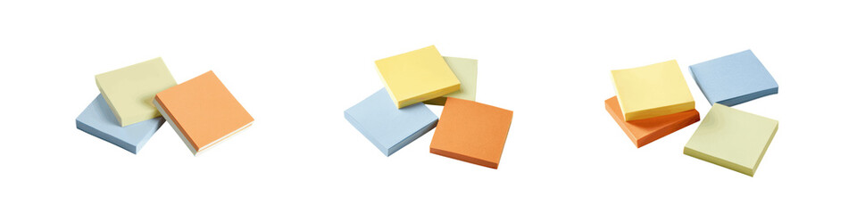 Assorted Color Sticky Notes for Office Use and Creative Projects